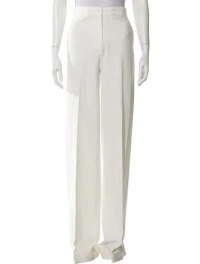Pre-owned Max Mara Wide Leg Pants In Neutral