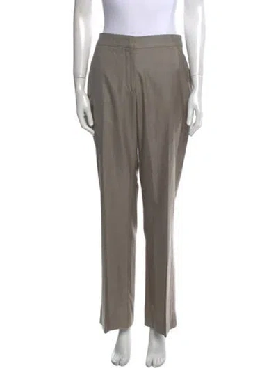 Pre-owned Max Mara Wide Leg Pants In Neutral