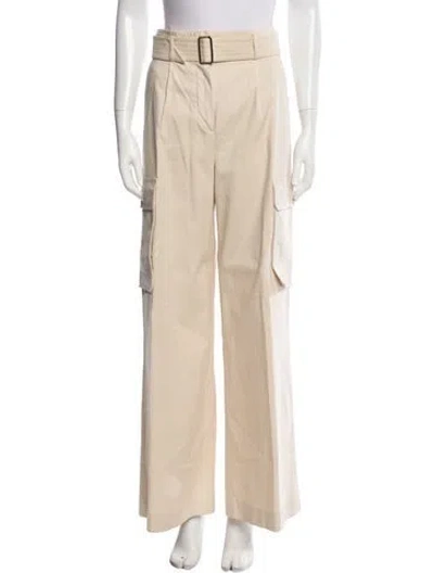 Pre-owned Max Mara Wide Leg Pants In Neutral