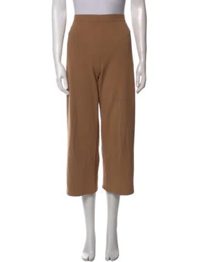 Pre-owned Max Mara Wide Leg Pants In Neutral