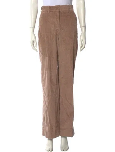 Pre-owned Max Mara Wide Leg Pants In Neutral