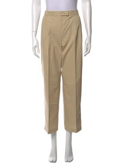Pre-owned Max Mara Wide Leg Pants In Neutral