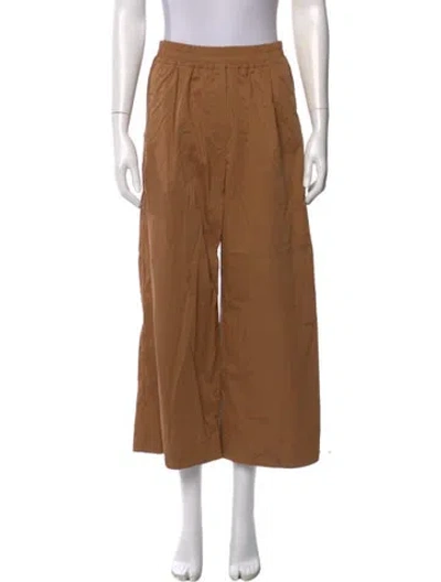 Pre-owned Max Mara Wide Leg Pants In Neutral