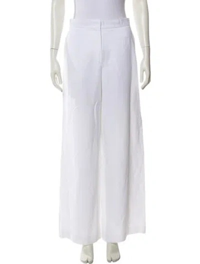Pre-owned Max Mara Wide Leg Pants In Neutral