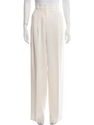 Pre-owned Max Mara Wide Leg Pants In Neutral