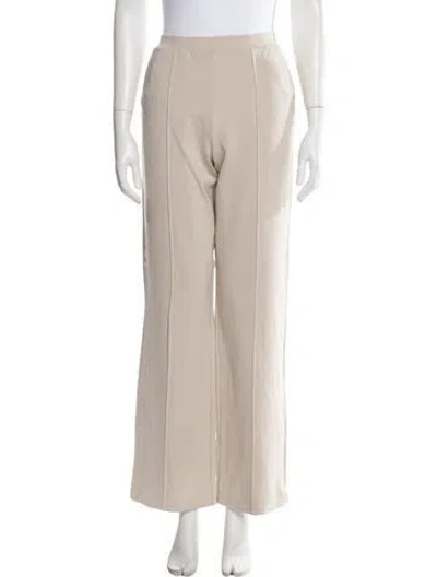 Pre-owned Max Mara Wide Leg Pants In Neutral