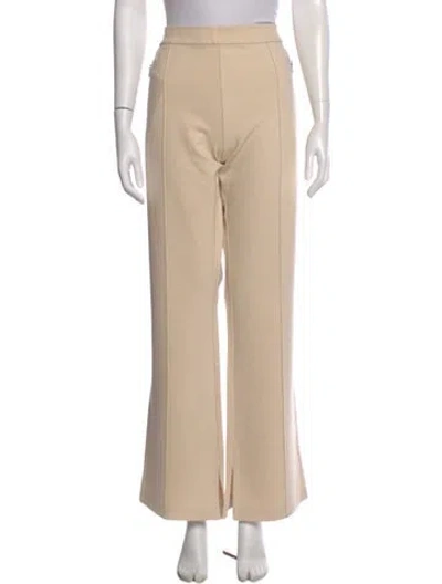 Pre-owned Max Mara Wide Leg Pants In Neutral