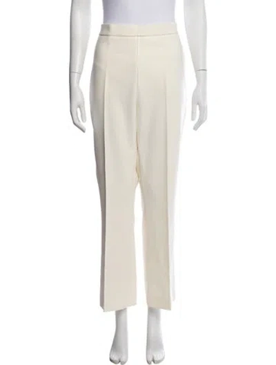Pre-owned Max Mara Wide Leg Pants In Neutral