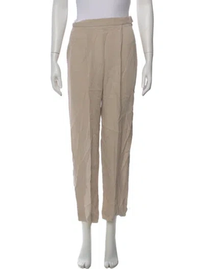 Pre-owned Max Mara Wide Leg Pants In Neutral