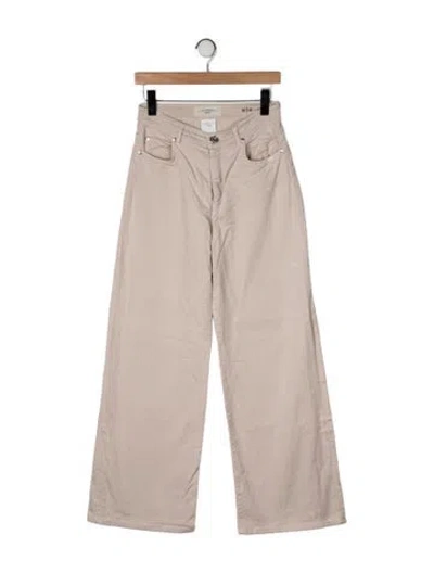 Pre-owned Max Mara Wide Leg Pants In Neutral