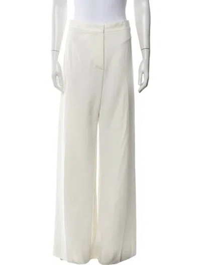 Pre-owned Max Mara Wide Leg Pants In Neutral