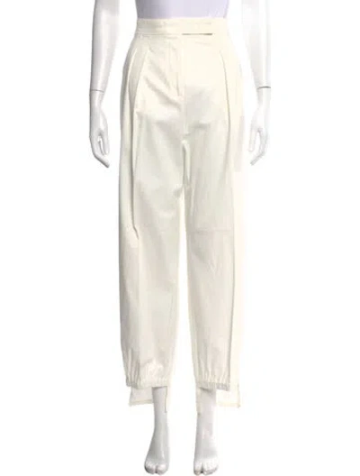 Pre-owned Max Mara Wide Leg Pants In Neutrals