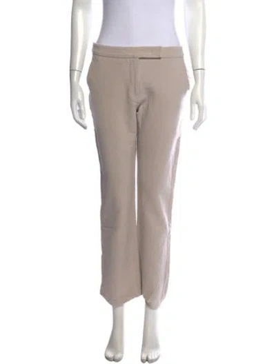 Pre-owned Max Mara Wide Leg Pants In Neutrals