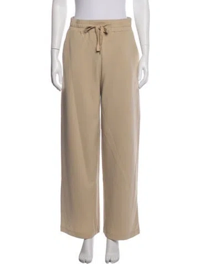 Pre-owned Max Mara Wide Leg Pants In Neutrals