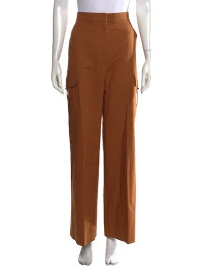 Pre-owned Max Mara Wide Leg Pants In Neutrals