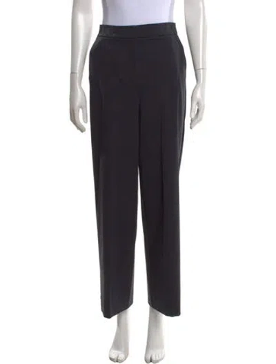 Pre-owned Max Mara Wide Leg Pants W/ Tags In Black