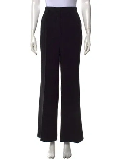 Pre-owned Max Mara Wide Leg Pants W/ Tags In Black