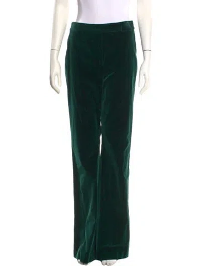 Pre-owned Max Mara Wide Leg Pants W/ Tags In Green
