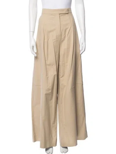Pre-owned Max Mara Wide Leg Pants W/ Tags In Neutral
