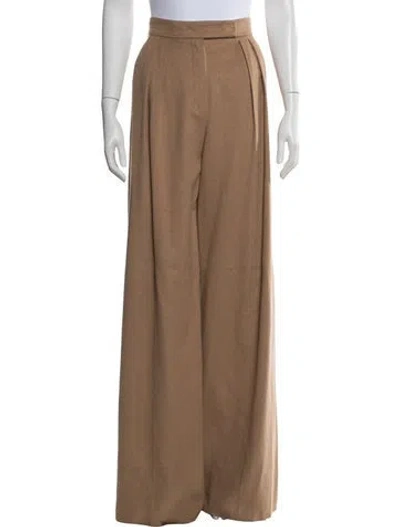 Pre-owned Max Mara Wide Leg Pants W/ Tags In Neutral