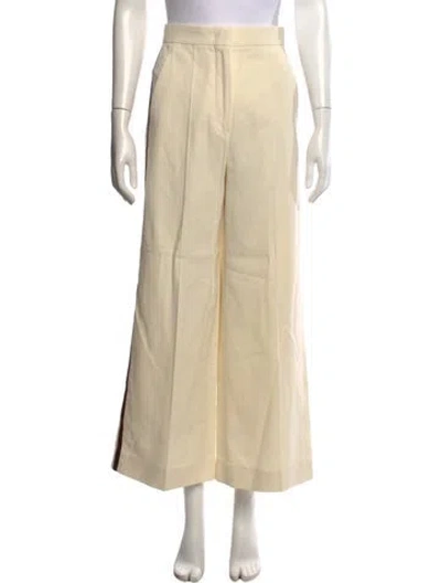Pre-owned Max Mara Wide Leg Pants W/ Tags In Neutrals
