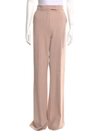 Pre-owned Max Mara Wide Leg Pants W/ Tags In Pink