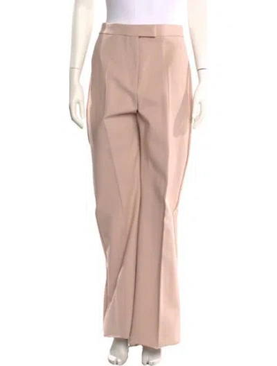 Pre-owned Max Mara Wide Leg Pants W/ Tags In Pink