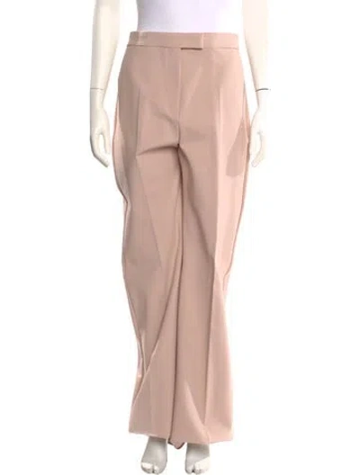 Pre-owned Max Mara Wide Leg Pants W/ Tags In Pink