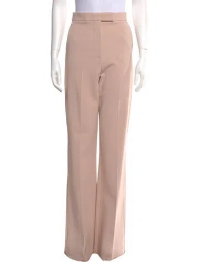 Pre-owned Max Mara Wide Leg Pants W/ Tags In Pink