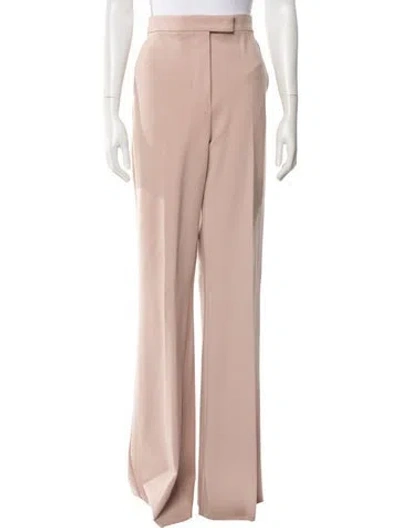 Pre-owned Max Mara Wide Leg Pants W/ Tags In Pink
