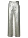 Max Mara Wide-leg Pants With Shiny Finish