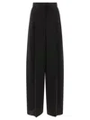 Shop Max Mara Wide Leg Pleated Pants