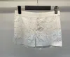 Max Mara Wide-leg Shorts In White