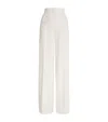 Max Mara Wide-leg Tailored Trousers In White