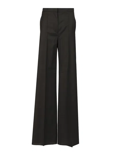 Max Mara Wide Leg Trousers Black