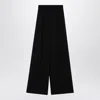 Max Mara Wide-leg Trousers In Compact Cady