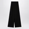 Max Mara Wide-leg Trousers In Compact Cady