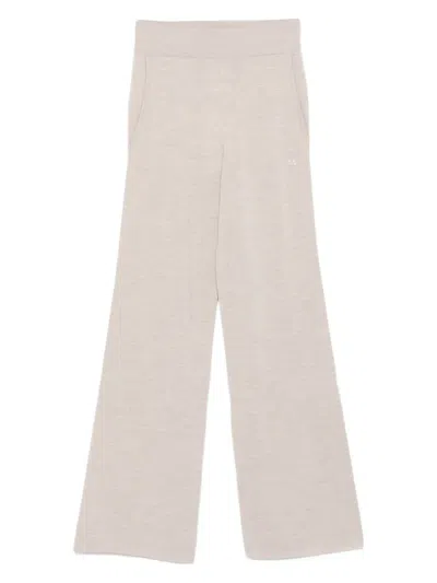 Max Mara Wide-leg Trousers In Neutral