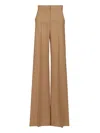 Max Mara Wide Leg Trousers In Brown