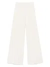 Max Mara Women Wide-leg Trousers In White