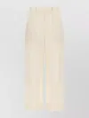 Max Mara Wide Leg Trousers With Front And Back Pockets