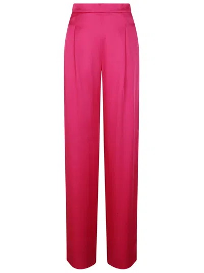 MAX MARA MAX MARA WIDE-LEG TROUSERS WITH HIGH WAIST AND SUBTLE PLEATS