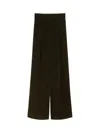 Max Mara High Waist Loose Fit Wide Leg Trousers In Black