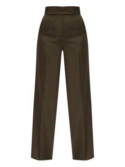 MAX MARA WIDE LEG WOOL PANTS