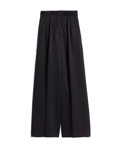 MAX MARA MAX MARA ZINNIA PLEAT DETAILED HIGH WAIST PANTS