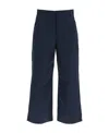 Max Mara Wide-legged Casual Pants In Black