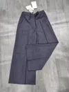 Max Mara Wide-legged Casual Pants In Gray