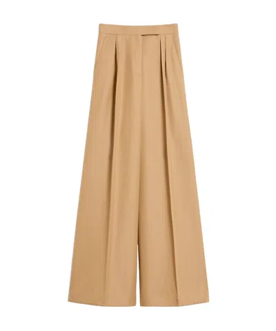 MAX MARA MAX MARA HIGH WAISTED WIDE LEG PANTS