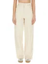 Max Mara Logo Patch Wide-leg Jeans