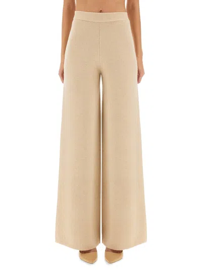 Max Mara Wide Pants Judy In Nude